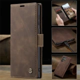 For Samsung Galaxy S25 S24 Ultra S23 S22 S21+ S10Plus S20FE Wallet Leather Flip Cover Shockproof Multi-Card Slots Wallet Holder