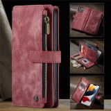 Vintage Card Holder Leather Wallet Case for iPhone 17 Air 16 11 12 13 14 15 Pro Max Mini XR XS Max 8 7 6s Plus SE 2020 2022 Storage Cover