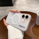 Matte Clear Wireless Charging Magnetic For Magsafe Case For iPhone 16 15 14 Plus 13 12 11 Pro Max Shockproof Armor Hard PC Cover