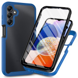 PET Screen Protector Shockproof Case For Samsung Galaxy A15 A25 A05S A05 A04S A04 A14 A24 A34 A54 A13 A23 A33 A53 A73 Back Cover