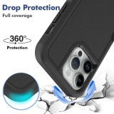 Armor Shockproof Phone Case For iPhone 17 Air 16 11 12 13 14 15 Pro Max XS XR X XSMAX SE 8 7 6 Plus TPU Bumper Hard Plastic Back Cover
