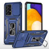 For Samsung Galaxy A52 5G Case Magnetic Holder Armor Cover For Samsung A52 A72 A73 A15 A14 A16  A52S SM-A525F/DS Slide Camera Lens Case