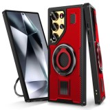 Suitable for Samsung Galaxy S25 S24 S23 S22 S21 S20 Ultra Plus  rotating ring bracket anti drop and heat dissipation phone case