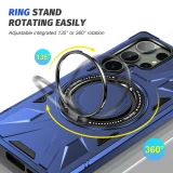Magnetic Amor Shockproof Phone Case for Samsung Galaxy S25  S24 S23 FE Plus Ultra A54 A24 A25 A14 A34 A15 A15 A05 5G Hard Shell Ring Stand