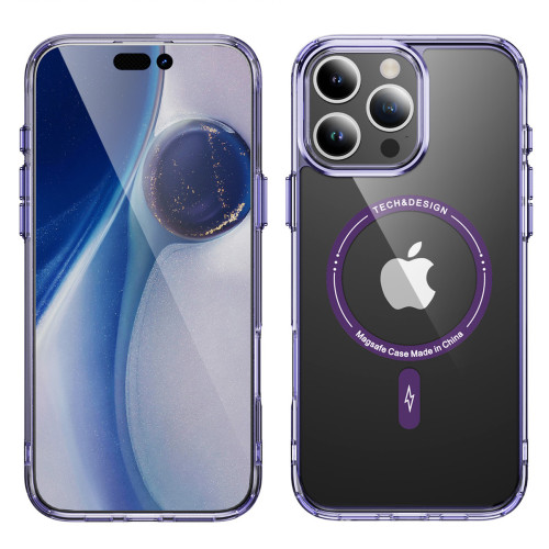 Clear Phone Case For iPhone 11 12 13 14 15 16 Pro Max XSMAX XR X/XS Shockproof Transparent Magnetic Cover For iPhone 14 15 16 Plus Magsafe