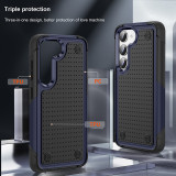 Anti-Skid Stripe Shockproof Case for Samsung Galaxy S25 S24 S23 S22 S21 Plus Ultra 5G A03 A12 A14 A15 A22 A23 A25 A32 A33 A52 A53 A54 A71 A73 Four Corner Anti-fall Protection Phone Cover