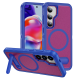 Galaxy S25 S24 S23 S22 Plus/S25+ Magnetic Case,Fit For MagSafe, Drop Protection,Slim Fit For Samsung Galaxy S24/S25 Case Built-in Kickstand