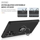 Ring Holder Phone Case For Samsung Galaxy S25 S24 Ultra S23 FE S22 S21 Plus Hard Shell Cover