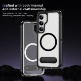Galaxy S25 S24 S23 S22 Plus/S25+ Magnetic Case,Fit For MagSafe, Drop Protection,Slim Fit For Samsung Galaxy S24/S25 Case Built-in Kickstand