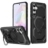 Luxury Armor Case For Samsung Galaxy S25 S24 S23 S22 S21 FE A06 A14 A15 A16 A25 A35 Car Magnetic Ring Holder For Samsung S21 S22 Ultra S22 Plus Back Cover