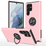 Ring Holder Phone Case For Samsung Galaxy S25 S24 Ultra S23 FE S22 S21 Plus Hard Shell Cover