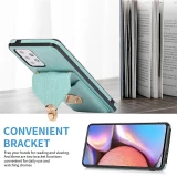 Fashion Crossbody Wallet Leather Case For Samsung A06 A12 A14 A15 A16 A22 A24 A25 A26 A31 A32 A33 A34 A35 A36 A42 A51 A52 A53 A54 A55 A56 A72 A71 