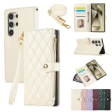 Crossbody Phone Case For Samsung Galaxy S25 S24 Ultra S23 FE S22 S21 S20 S10 Note 10+ Note 20 Ultra Wallet Cover