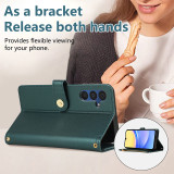 Luxury Wallet Zipper Leather Cover Case For Samsung Galaxy A05 A06 A12 A13 A14 A15 A16 A21 A22 A23 A24 A25 A32 A33 A34 A35 A36 A42 A51 A52 A53 A54 A55 A56 A71 A72 4G 5G