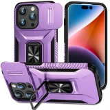 Slide Camera Military Magnetic Phone Case For IPhone  17 Air 16 15 14 13 12 11 Pro Max Plus XSMAX XR X XS 6G 7G 8G 7P 8P For Apple Grade Heavy Duty Shockproof Armor Back Cover