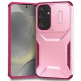 Case For Samsung Galaxy S25 S24 S23 S22 S21 FE Cover  Plus Ultra A05 A05S A14 A15 A16 A25 A26 A34 A35 A36 A54 A55 4G 5G Military Antiskid Camera Lens Slide Cover SamsungS24 Case