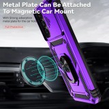 Case For Samsung Galaxy A55 A35 A25 A15 A05S A05 A54 A34 A24 A14 5G Slide Camera LensProtection Magnetic Ring Holder Armor Cover