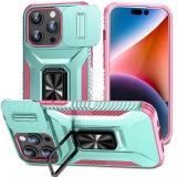 Slide Camera Military Magnetic Phone Case For IPhone  17 Air 16 15 14 13 12 11 Pro Max Plus XSMAX XR X XS 6G 7G 8G 7P 8P For Apple Grade Heavy Duty Shockproof Armor Back Cover