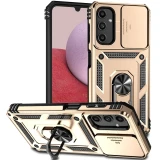 Case For Samsung Galaxy A55 A35 A25 A15 A05S A05 A54 A34 A24 A14 5G Slide Camera LensProtection Magnetic Ring Holder Armor Cover