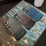 Luxury Gradient Full Diamond Case For Samsung Galaxy S25 S24 S23 Ultra S21 S22 S20 S10 Plus Note 10+ Note 20 Ultra Shinny Bling Bumper Shockproof PC Cover