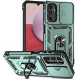 Case For Samsung Galaxy A55 A35 A25 A15 A05S A05 A54 A34 A24 A14 5G Slide Camera LensProtection Magnetic Ring Holder Armor Cover