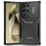 Case For Samsung Galaxy S25 S24 S23 S22 S21 FE Cover  Plus Ultra A05 A05S A14 A15 A16 A25 A26 A34 A35 A36 A54 A55 4G 5G Military Antiskid Camera Lens Slide Cover SamsungS24 Case