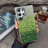 Luxury Gradient Full Diamond Case For Samsung Galaxy S25 S24 S23 Ultra S21 S22 S20 S10 Plus Note 10+ Note 20 Ultra Shinny Bling Bumper Shockproof PC Cover