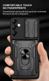 Case For Samsung Galaxy S25 S24 S23 S20 S21 S22 Ultra Plus FE Note 20 Ultra Cover Grade Card Slot Armor Fundas Coque