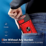 Shockproof Armor Case For Samsung A05 A06 A12 A13 A14 A15 A16 A20 A21 A22 A23 A24 A25 A26 A31 A32 A33 A34 A35 A36 A51 A52 A53 A54 A55 A56 A71 A72 A73 M14 M33 M51 M52 M53 M55 Card Holder Stand Cover