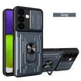Case For Samsung Galaxy S25 S24 S23 S20 S21 S22 Ultra Plus FE Note 20 Ultra Cover Grade Card Slot Armor Fundas Coque