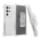 SHSCASE 4 in 1 Back Clip Hybrid Armor Case For Galaxy S25 S24 Ultra S24 Plus S24 Shockproof Ourdoor Sports Defender Rugged Cover