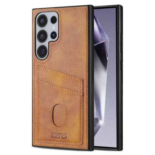 Vertical Cards Solt Wallet Leather Case For Samsung Galaxy S25 S24 Ultra S23 Plus S22 S21 S20 Shockproof Cover