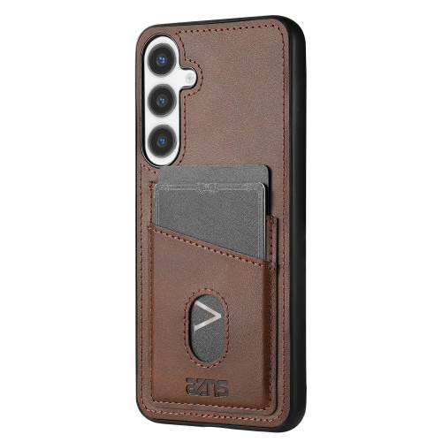 Retro Leather Back Cards Case For Samsung Galaxy A05 A06 A13 A14 A15 A16 A23 A25 A26 A33 A34 A35 A36 A53 A54 A55 A56 A73 Cover
