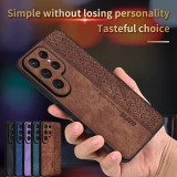 PU+TPU 3D Skin Feel Leather Phone Case For Samsung Z Flip3 Z Fold 4 5 6 S25 EDGE S25 Ultra S24 S23 S22 S21 S20 Plus FE Shockproof Protect Back Cover