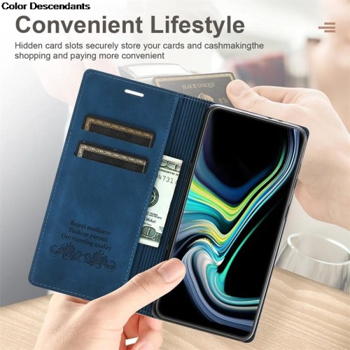 Flip Case For Samsung Galaxy S25 S24 S23 S22 S21 S20 S10 S9 S8 S7 Note 8 9 10+ 20 Plus Ultra Leather Wallet Magnetic Book Cover For Galaxy Funda