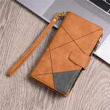 Luxury Leather Zipper Case For iPhone 17 Air 16 15 14 13 12 11 Pro Max XS XR 7 8 Plus SE 2020 6 6S Mini Wallet Cover Multi Card Slots Phone Bag