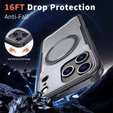 Double-layer Military Rugged Armor Case For IPhone 17 Pro Max Air 16 15 14 13 12 Plus Enhanced Anti-Drop Buffer Protector Cover