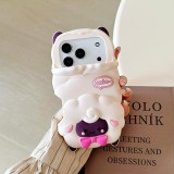 3D Cartoon Handbag Silicone Phone Case for iPhone 17 16 15 14 13 Pro Max Shockproof Protective Cover