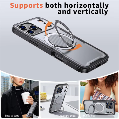 Double-layer Military Rugged Armor Case For IPhone 17 Pro Max Air 16 15 14 13 12 Plus Enhanced Anti-Drop Buffer Protector Cover