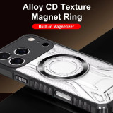 Shockproof Armor Magnetic Case for IPhone 17 Air 16E 15 14 Plus 13 12 11 17 Pro Max for Magsafe Wireless Charging PC Hard Case