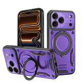 Military Defender Heavy Duty Bracket Case for iPhone 17 Air 16 15 14 13 12 11 Pro Max Plus For Magsafe Shockproof Matte Cover