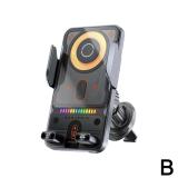 Car Wireless Charger Magnetic Auto Car Holder Phone Mount For Samsung Infrared Induction 15W Fast Charging Station