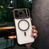 Luxury Magnetic For Magsafe Wireless Charge Case For iPhone 17 16 15 14 Plus 13 12 Pro Max 17Air Shockproof Armor Clear Cover