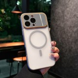 Luxury Magnetic For Magsafe Wireless Charge Case For iPhone 17 16 15 14 Plus 13 12 Pro Max 17Air Shockproof Armor Clear Cover