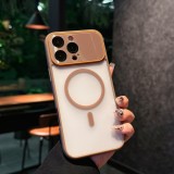 Luxury Magnetic For Magsafe Wireless Charge Case For iPhone 17 16 15 14 Plus 13 12 Pro Max 17Air Shockproof Armor Clear Cover