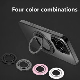 360° Rotation Magnetic Phone Holder Finger Grip Kickstand Car Bracket For iPhone 17 15 16 14 13 12 Pro Max for Magsafe Case Stand