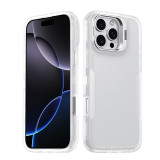 New Defend Armor Shockproof Bracket Case For iPhone 17 Pro Max 16 15 14 13 Pro 17 Air 17E 16E Plastic Frame TPU Back Cover