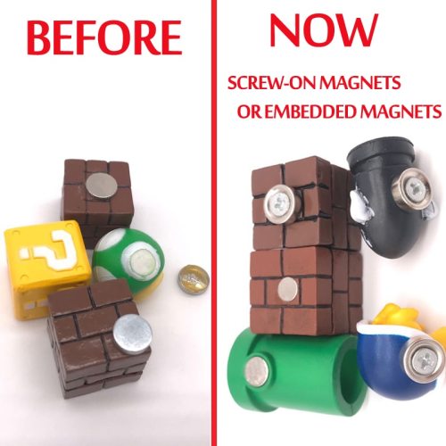 Buy 3d Super Mario Bros Fridge Magnets Refrigerator Sticker
