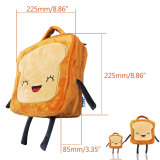 CZYY Insulated Lunch Bag Tote Cute Toast Design, Washable and Freezable Best School Lunch Box for Toddlers & Kids