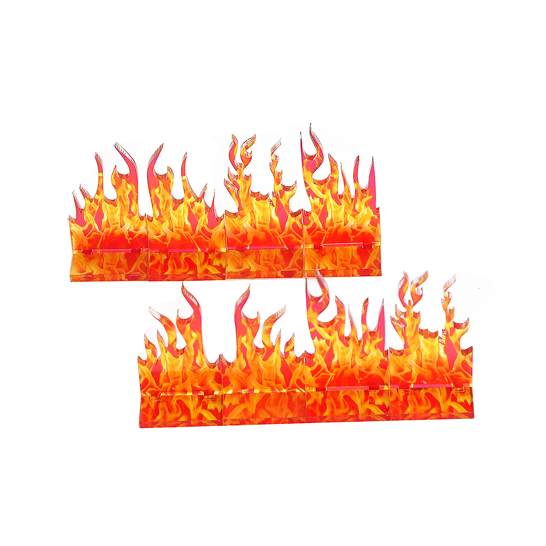 D D Wall Of Fire Miniature Set Of 8 Spell Effects Flame Terrain For   5a145f514612e511 